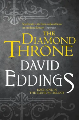 Cover of The Diamond Throne (The Elenium Trilogy, Book 1)