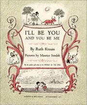 Cover of I'll Be You and You Be Me