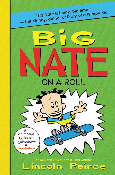 Cover of Big Nate on a Roll