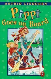 Cover of Pippi goes on board
