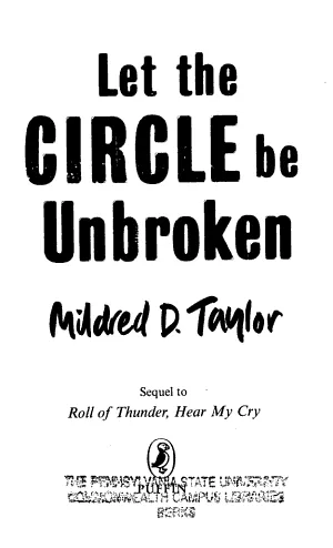 Cover of Let the Circle be Unbroken