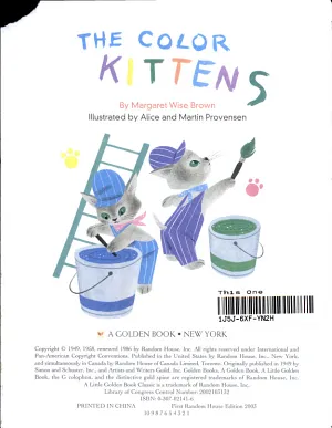 Cover of The Color Kittens