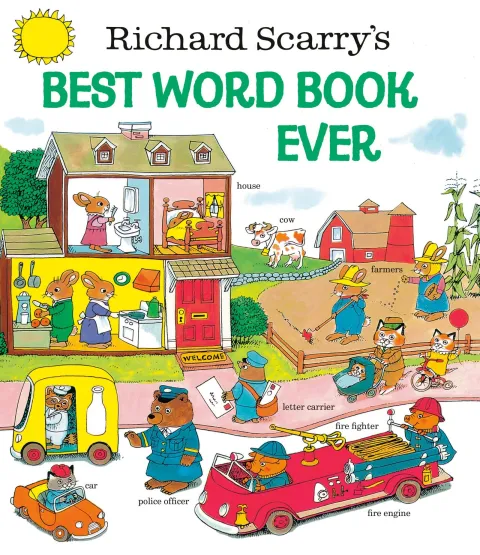 Cover of Richard Scarry's Best Word Book Ever
