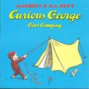 Cover of Margret & H.A. Rey's Curious George goes camping