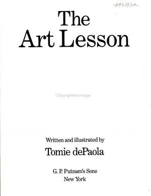 Cover of The Art Lesson