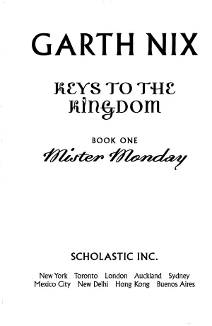 Cover of Mister Monday