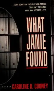 Cover of What Janie found