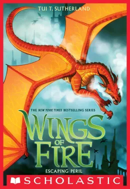 Cover of Escaping Peril (Wings of Fire #8)