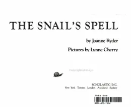 Cover of The snail's spell