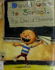 Cover of David goes to school