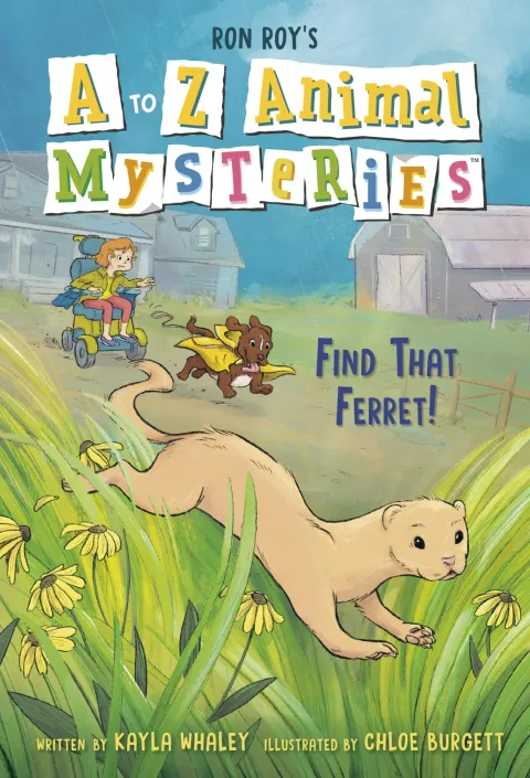 Cover of A to Z Animal Mysteries #6: Find That Ferret!