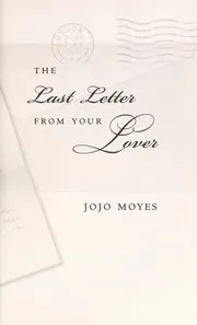Cover of The last letter from your lover