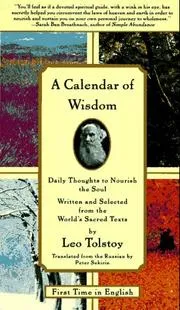 Cover of A calendar of wisdom