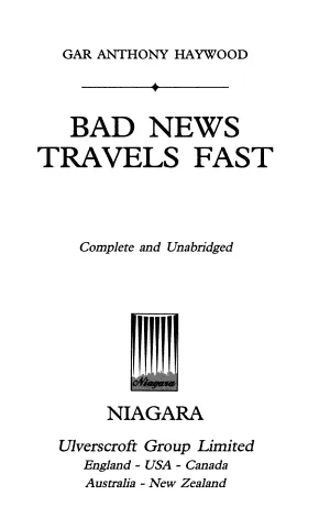Cover of Bad News Travels Fast