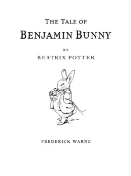 Cover of The Tale of Benjamin Bunny