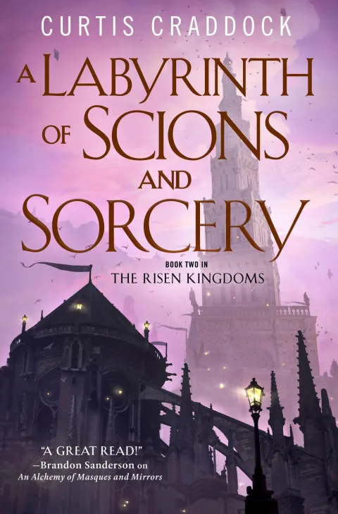 Cover of A Labyrinth of Scions and Sorcery