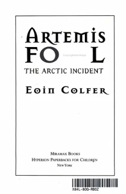 Cover of Artemis Fowl The Arctic Incident