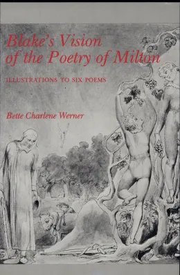 Cover of Blake's Vision of the Poetry of Milton