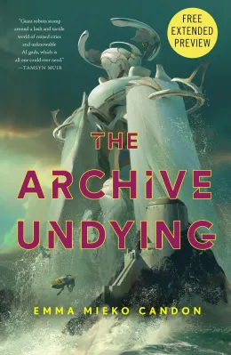 Cover of Sneak Peek for The Archive Undying