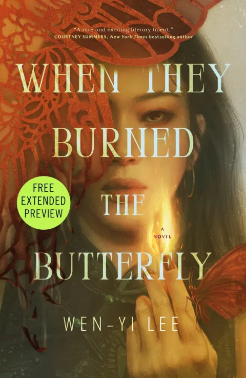 Cover of Sneak Peek for When They Burned the Butterfly
