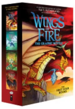 Cover of Wings of Fire Graphix Box Set (Books 1-4)