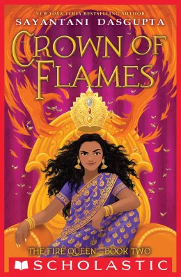 Cover of Crown of Flames (The Fire Queen #2)