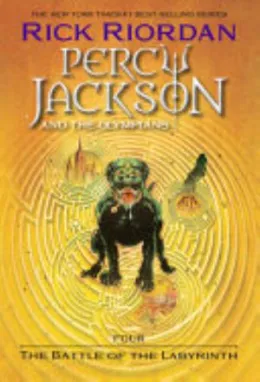 Cover of Percy Jackson and the Olympians, Book Four The Battle of the Labyrinth