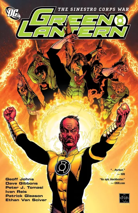 Cover of Green Lantern: The Sinestro Corps War