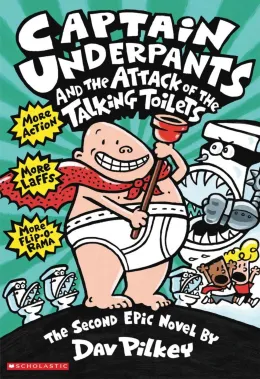 Cover of Captain Underpants and the Attack of the Talking Toilets