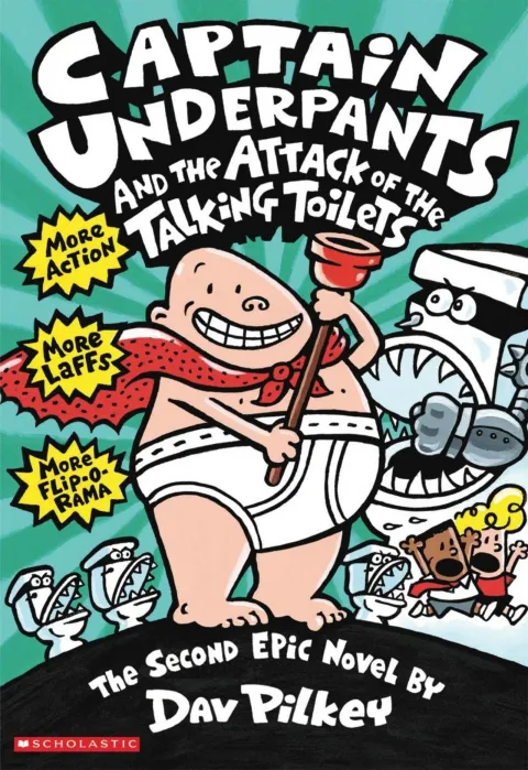 Cover of Captain Underpants and the Attack of the Talking Toilets