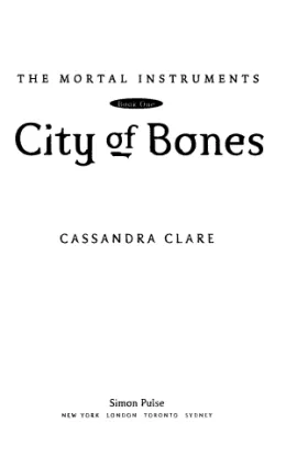 Cover of City of Bones