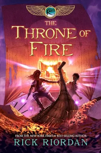 Cover of The Kane Chronicles, The, Book Two: Throne of Fire