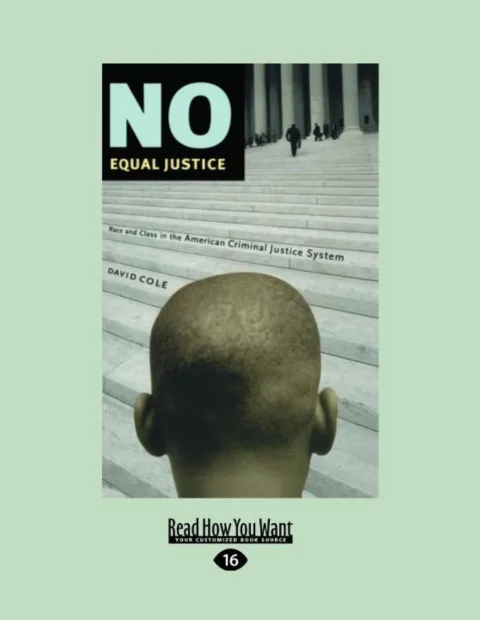 Cover of No Equal Justice
