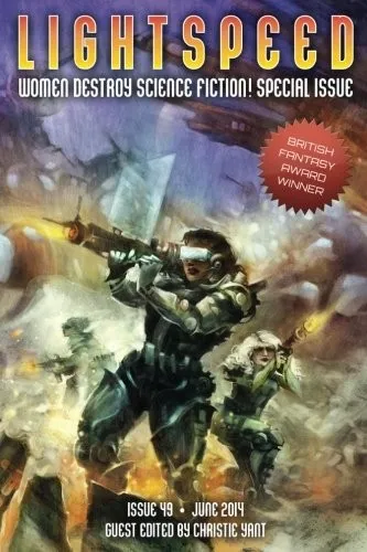 Cover of Lightspeed Magazine, June 2014 (Women Destroy Science Fiction Special Issue)