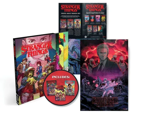 Cover of Stranger Things Graphic Novel Boxed Set (Zombie Boys, the Bully, Erica the Great)