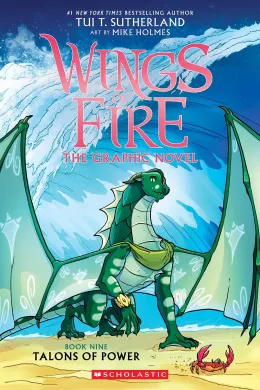 Cover of Talons of Power: A Graphic Novel (Wings of Fire Graphic Novel #9)