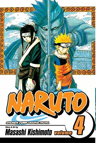 Cover of Naruto, Vol. 4: Hero’s Bridge