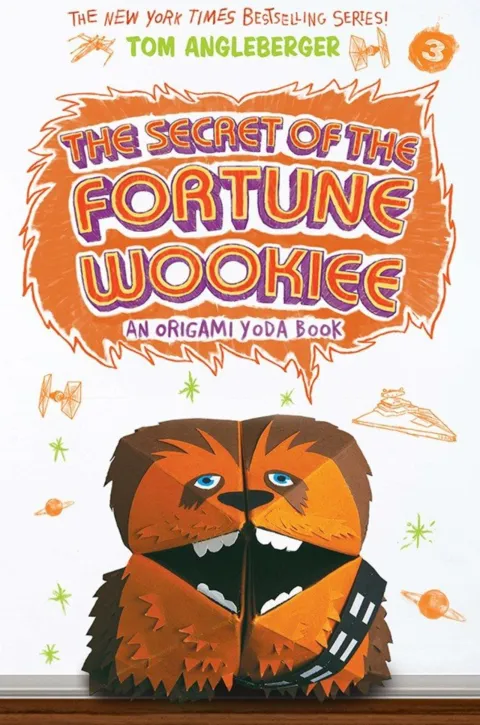 Cover of The Secret of the Fortune Wookiee (Origami Yoda #3)