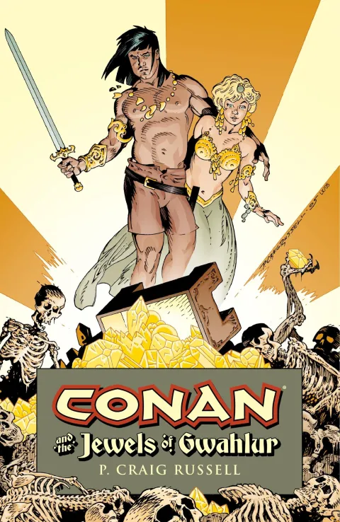 Cover of Conan and the Jewels of Gwahlur