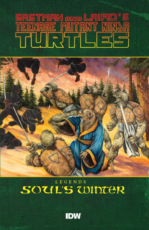 Cover of Teenage Mutant Ninja Turtles Legends: Soul's Winter