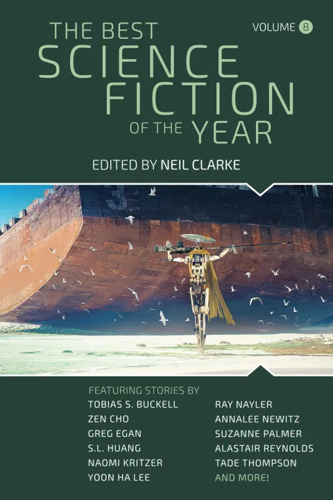 Cover of The Best Science Fiction of the Year: Volume 8