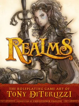 Cover of Realms: The Roleplaying Art of Tony DiTerlizzi