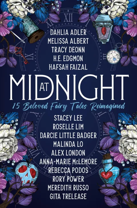 Cover of At Midnight: 15 Beloved Fairy Tales Reimagined