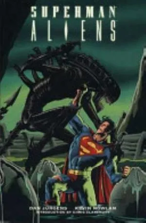 Cover of Superman Versus Aliens