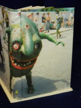 Cover of Noisy outlaws, unfriendly blobs, and some other things that aren't as scary, maybe, depending on how you feel about lost lands, stray cellphones, creatures from the sky, parents who disappear in Peru, a man named Lars Farf, and one other story we couldn't quite finish, so maybe you could help us out