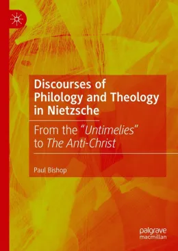 Cover of Discourses of Philology and Theology in Nietzsche