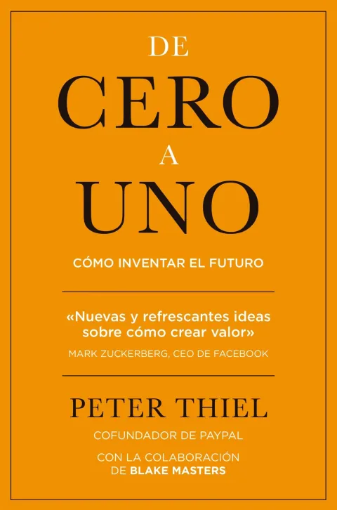 Cover of De cero a uno